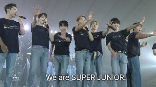 super junior at smtown 2022 tokyo on crack