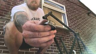 How To Remove Bearing Cup Bicycle
