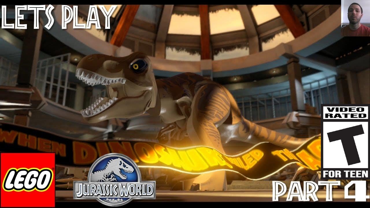Let's Play: Lego Jurassic World | Part #4: The Visitor ...