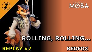 ROLLING OVER EVERYTHING AND MAKE THEM USELESS - REDFOX SWORDSMAN - AUTOCHESS MOBA 2022