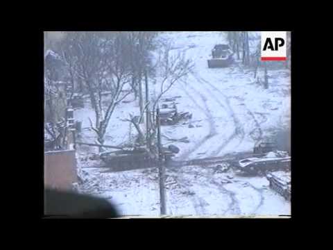 Chechnya - Grozny Street Battles Intensify