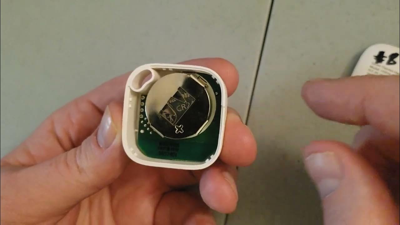 Dead battery replacement in a Govee Hygrometer H5074 YouTube