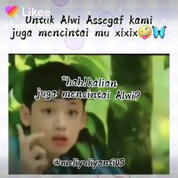 ccp alwi baper alwi nya sampai mau pingsan gyus😆💖