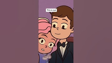Can’t believe we got married after 8 years!#animation #engaged #married