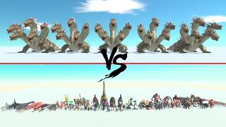 5x Hydra Vs All Units ARBS | Animal Revolt Battle Simulator
