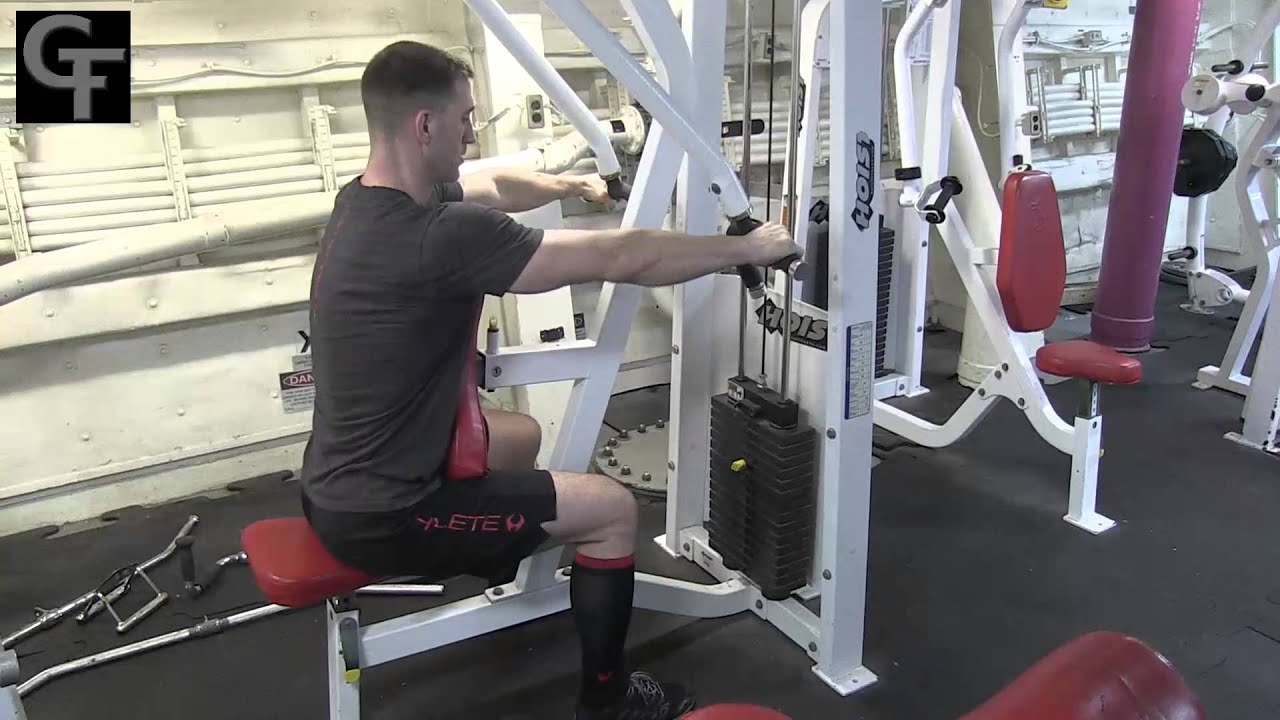 Seated Machine Row