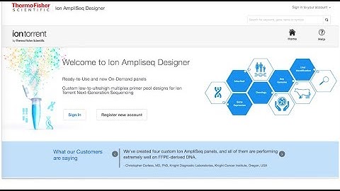 Ion AmpliSeq Designer for Inherited Disease Research - AmpliSeq Designer Ep #1