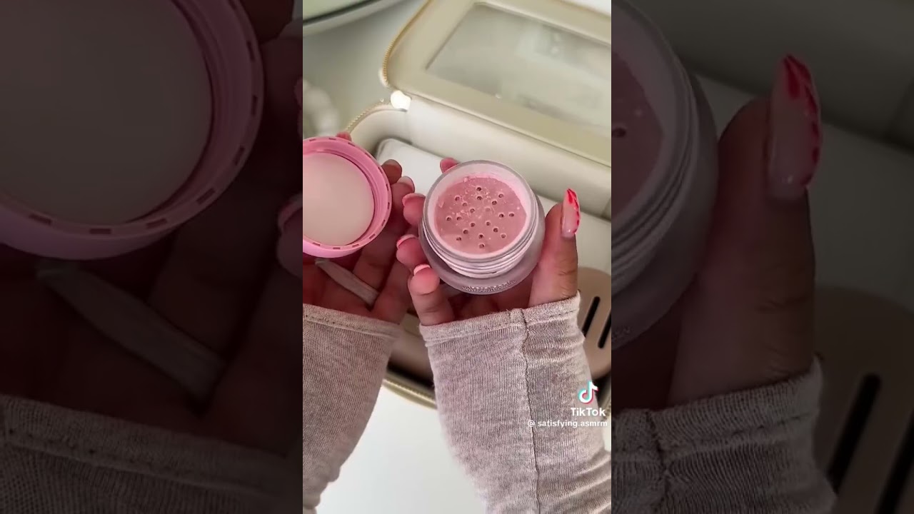 ASMR Pack my Makeup Bag with me 💋💄🔥