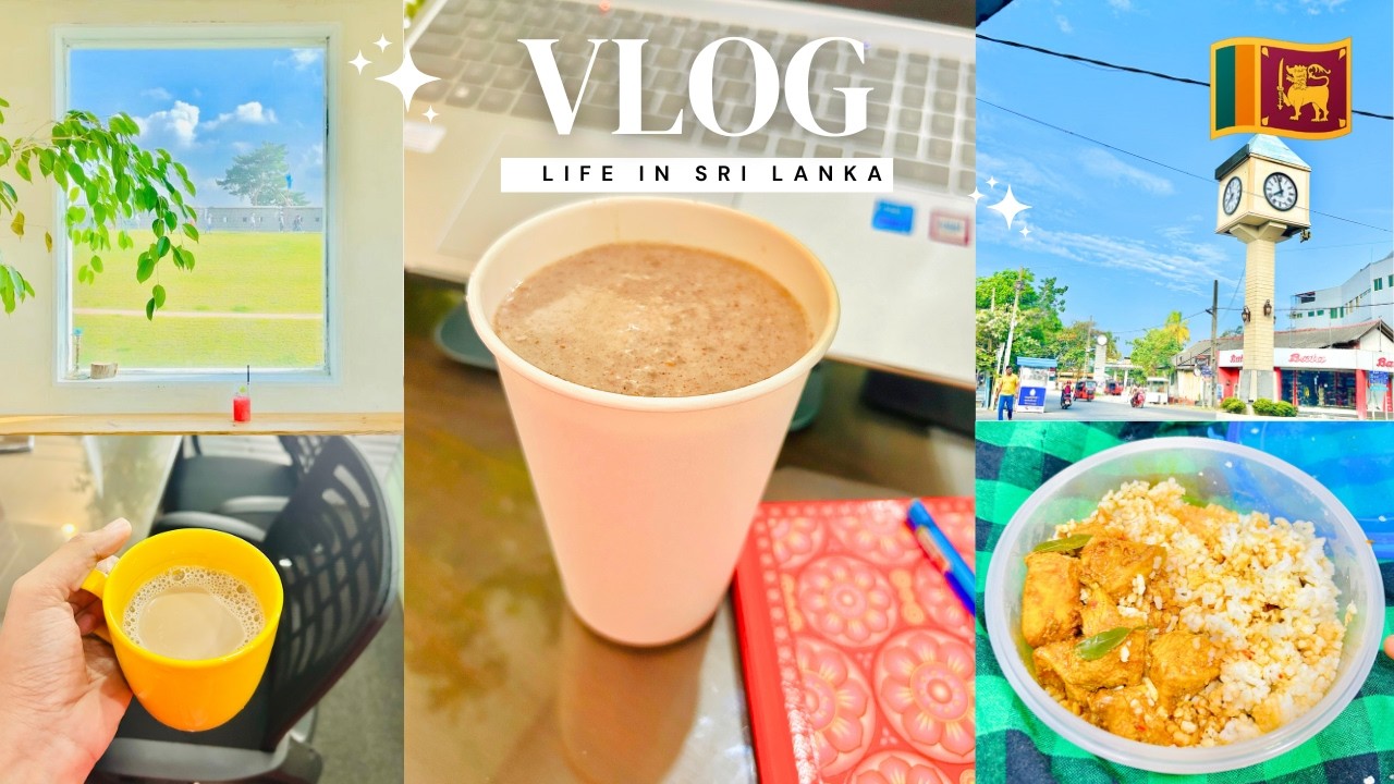 DAY 22 Health & Fitness Challenge 🇱🇰🍃|  සිංහල Vlog a day in my life | Motivation work vlog