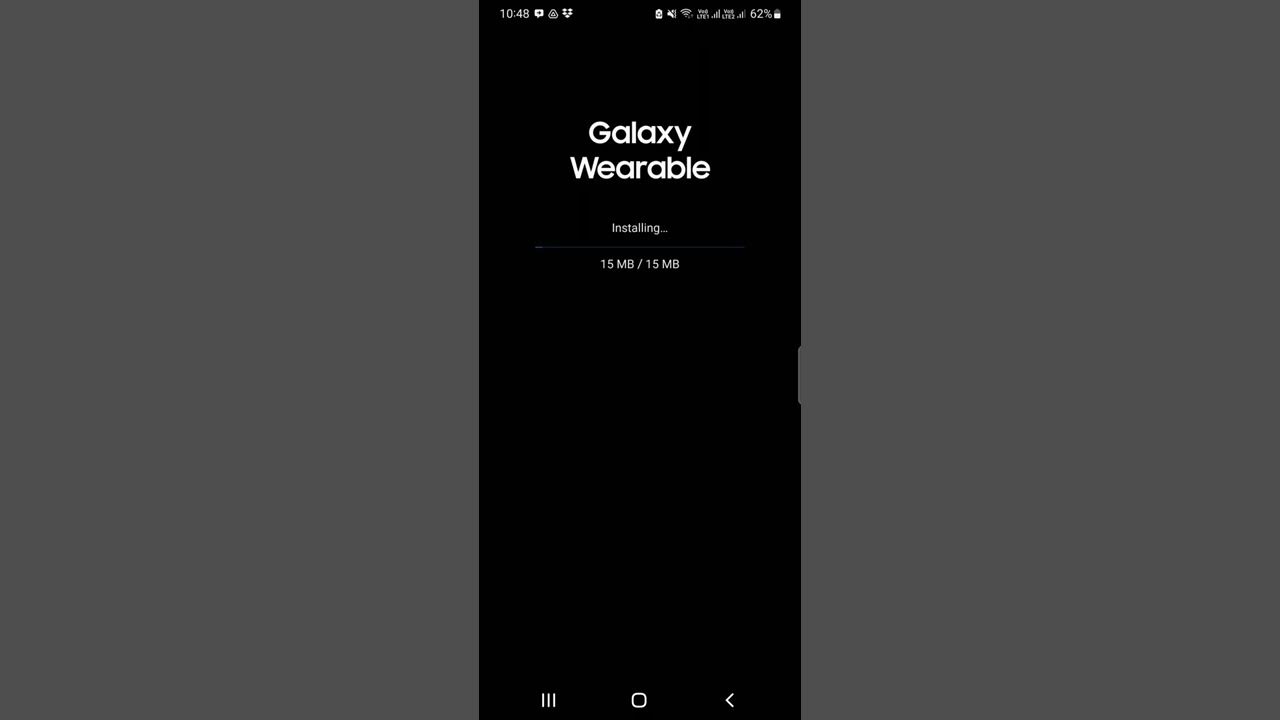 Samsung forces me to update Galaxy Wearable app by not letting me open