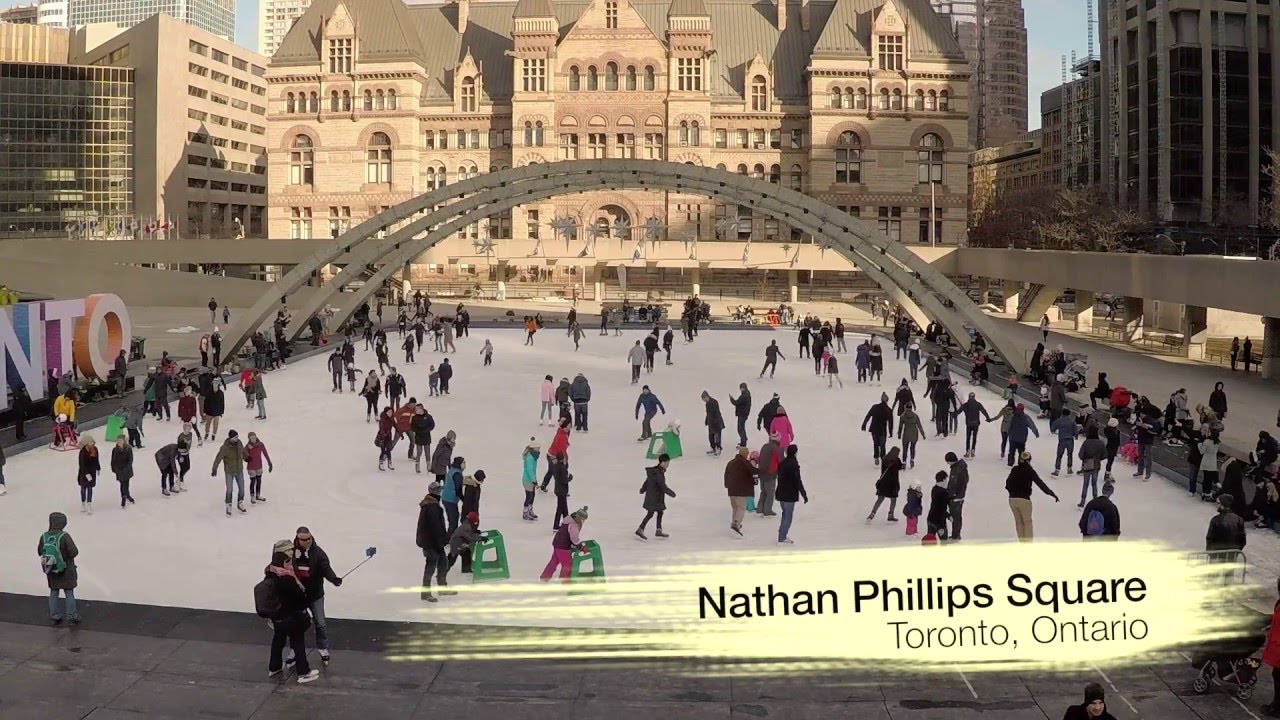 Nathan Phillips Square Skating YouTube