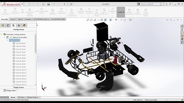 solidworks video of assembled go kart