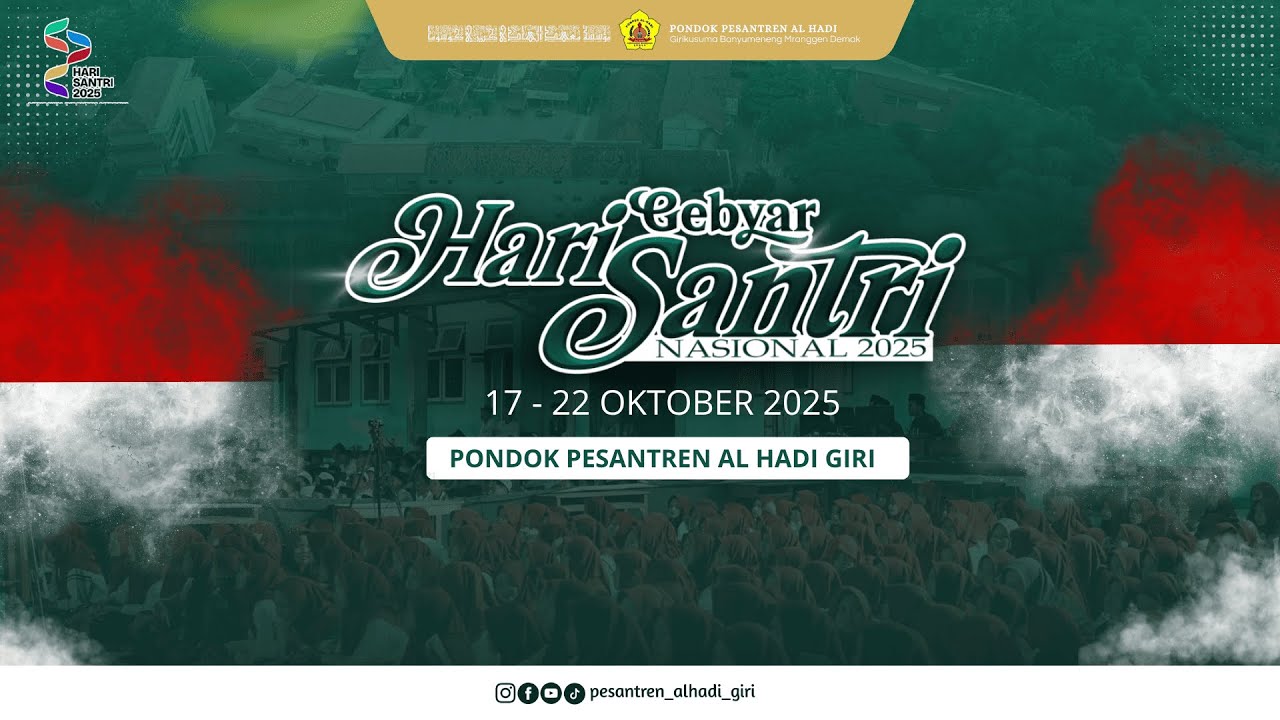 🔴[LIVE] PEMBUKAAN GEBYAR HARI SANTRI NASIONAL 2025