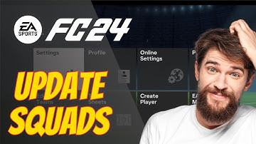 How to UPDATE Squads in FC 24