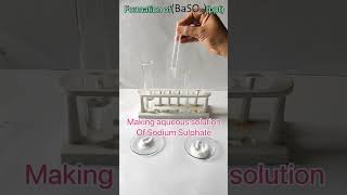 Formation of Barium Sulphate ppt | science |class10 |double displacement reaction
