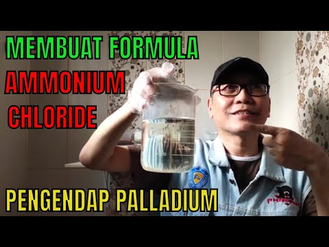 Video: Cara Mendapatkan Ammonium Klorida