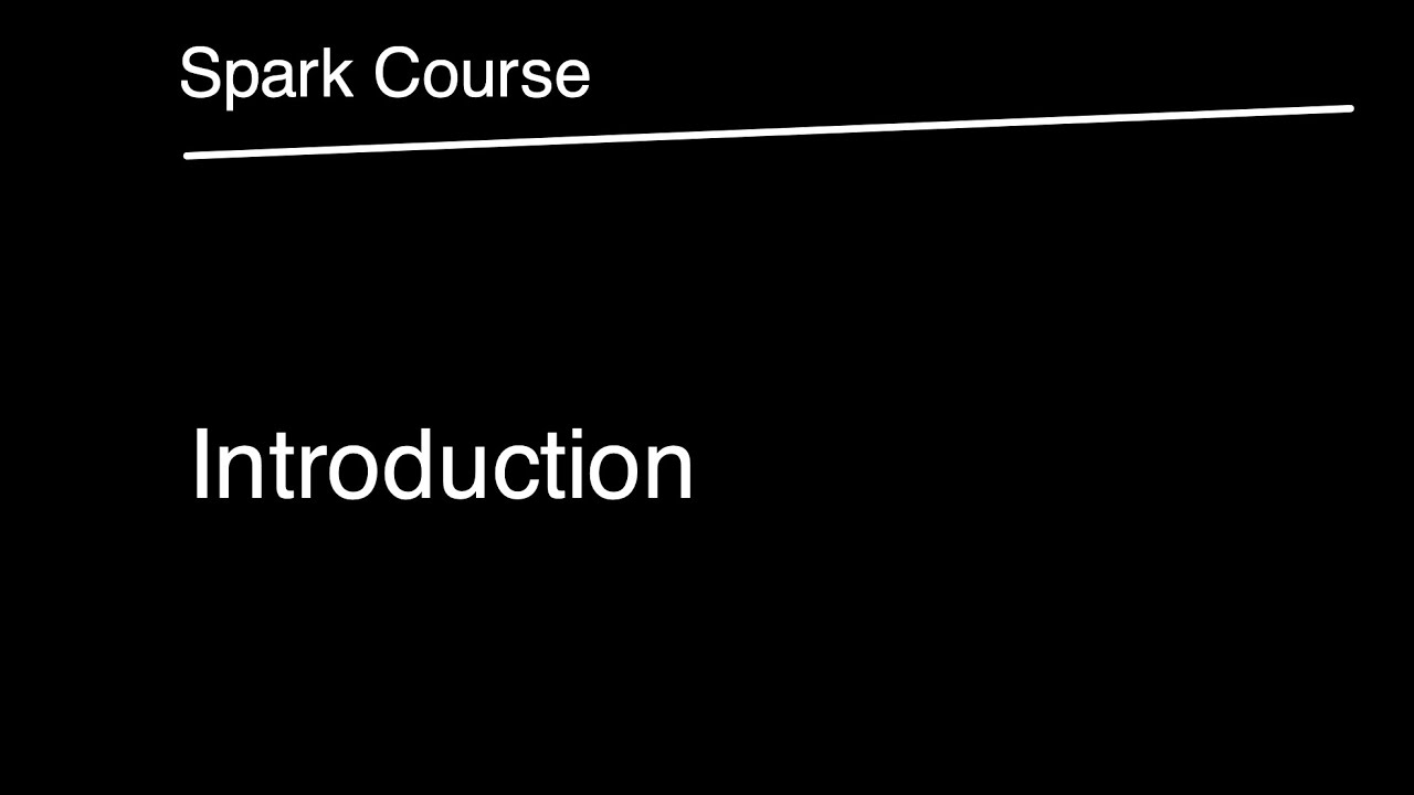 Introduction to Spark and Pyspark - ENG - Lesson 1