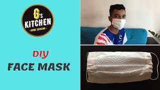 Do it your own face mask using kitchen tissue within five minutes.
#facemask #diy