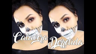 Maquillaje Calavera Derretida / Facil