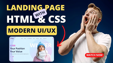 The Easiest Way To Make A Beautiful Landing Page With Html