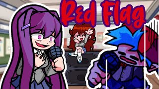 Red Flag but Yuri Sings it || FNF Nekofreak Mod Cover