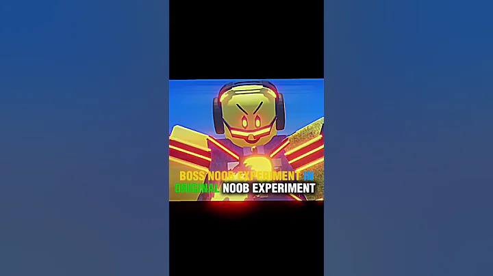 BOSS NOOB EXPERIMENT IN MULTIVERSE #edit #robloxanimation  @Flippidee3
