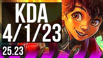 MILIO & Lucian vs YUUMI & Yunara (SUP) | 4/1/23 | KR Master | 25.23