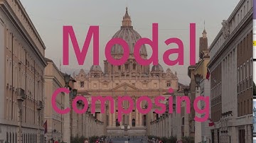 Writing and Composing Music Using Modes