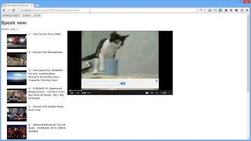 HTML5 YouTube Video Player controlled by voice (Chrome WebSpeech Javascript API)
