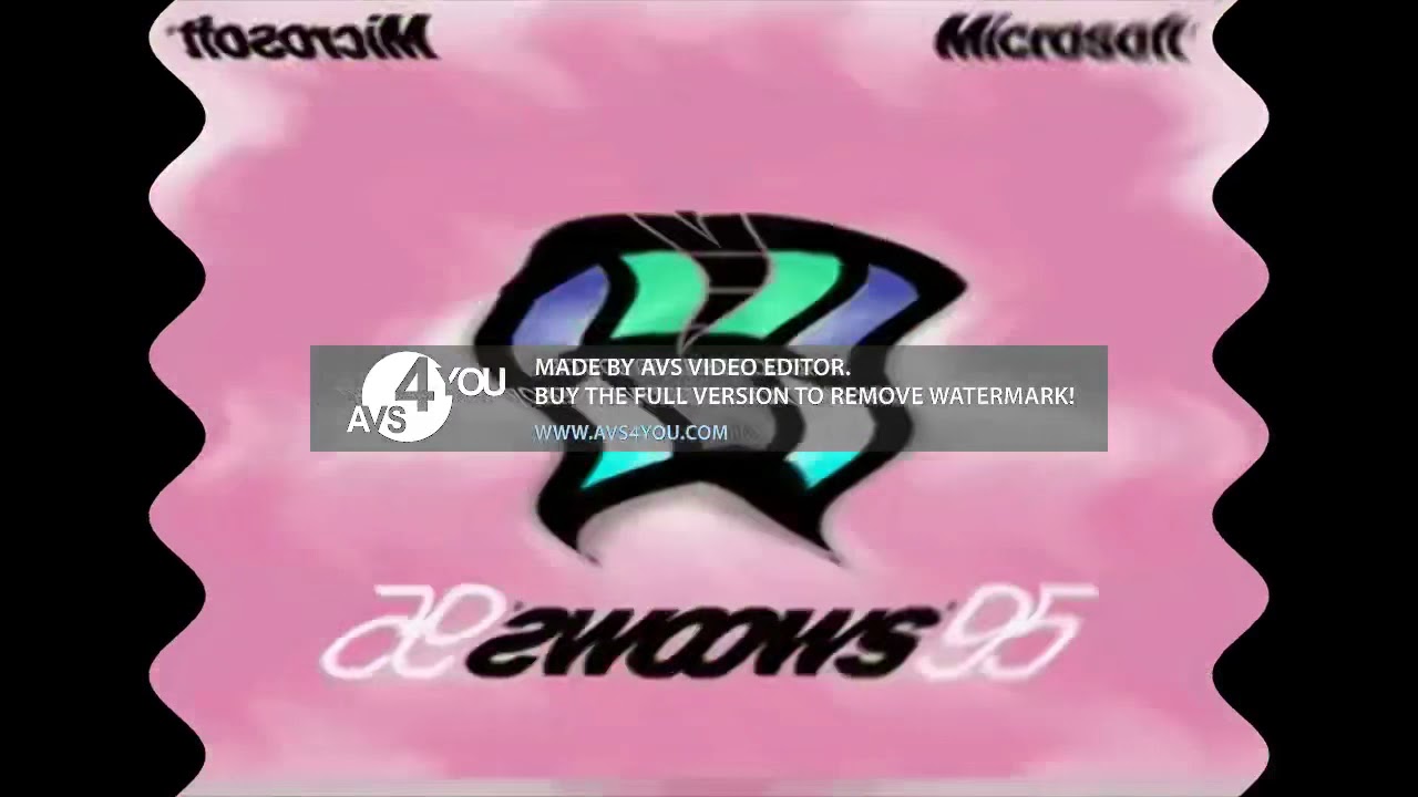 Windows 95 effects (sponsored by BP logo) not scary