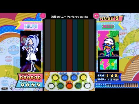 Pop N Music 流星rave Remix 流星 ハニー Perforation Mix Ex Mirror Youtube