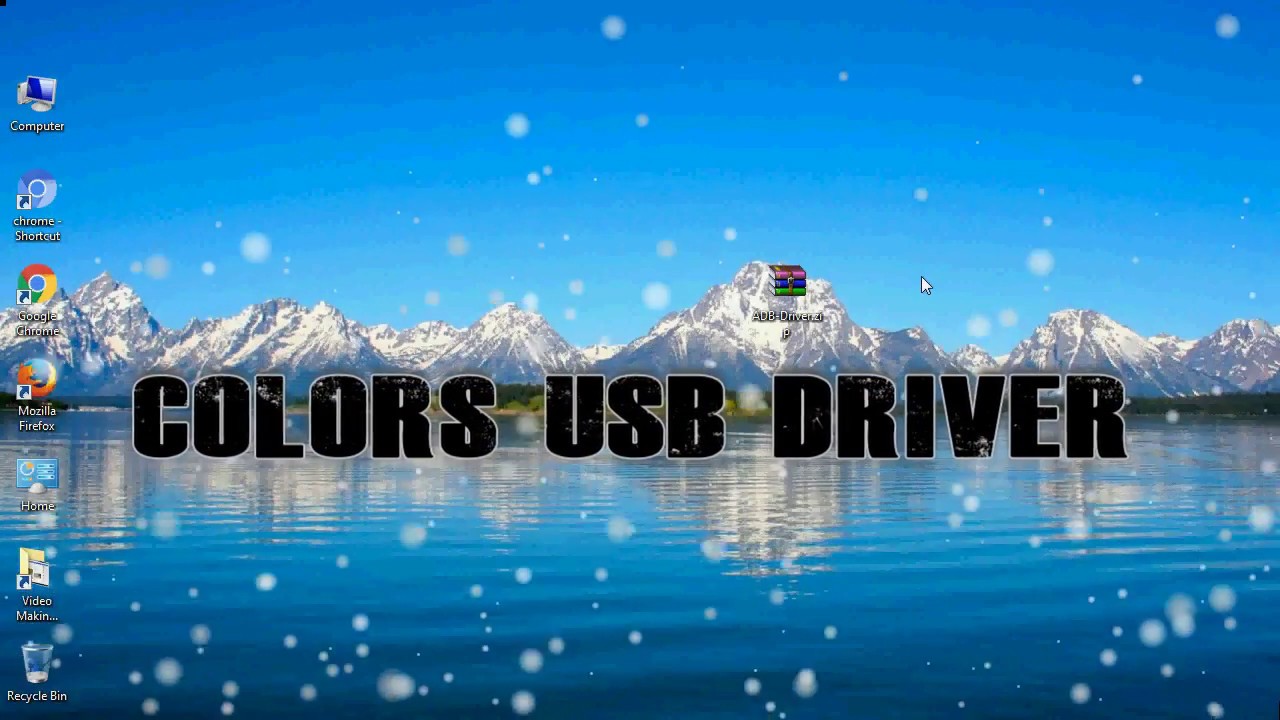 download windows 7 drivers to usb