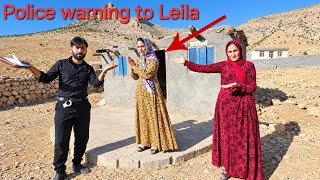 Police suddenly arrive; Leila gets a serious warning for disturbing Zuleikha! 🚨😱 screenshot 2