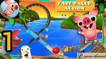 bacon escape android gameplay walkthrough | l game channel | ios,android gameplay