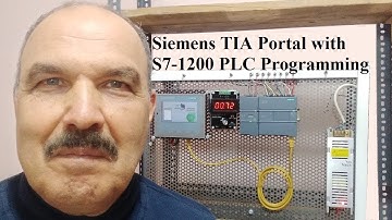 SIEMENS TIA PORTAL S7-1200 PLC programming - 51 minutes course Part 7 of 14