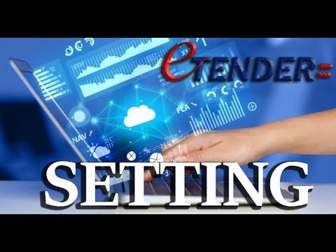 e tendering portal setting and setup for internet explorer, DSC & java (E Procurement)