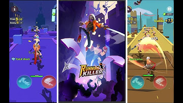 Running Killer Android Gameplay Walkthrough || RPG Flip Parkour Fighting Game || Ninja Running Game