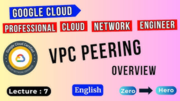 Lecture 7 | VPC Peering - Introduction | GCP Professional Cloud Network Engineer Training
