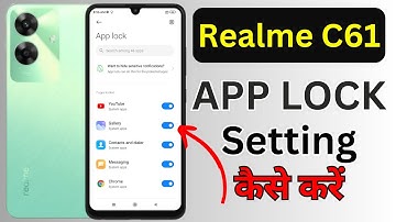 How To Lock Apps in Realme C61 | Realme C61 Me App Lock Kaise Kare