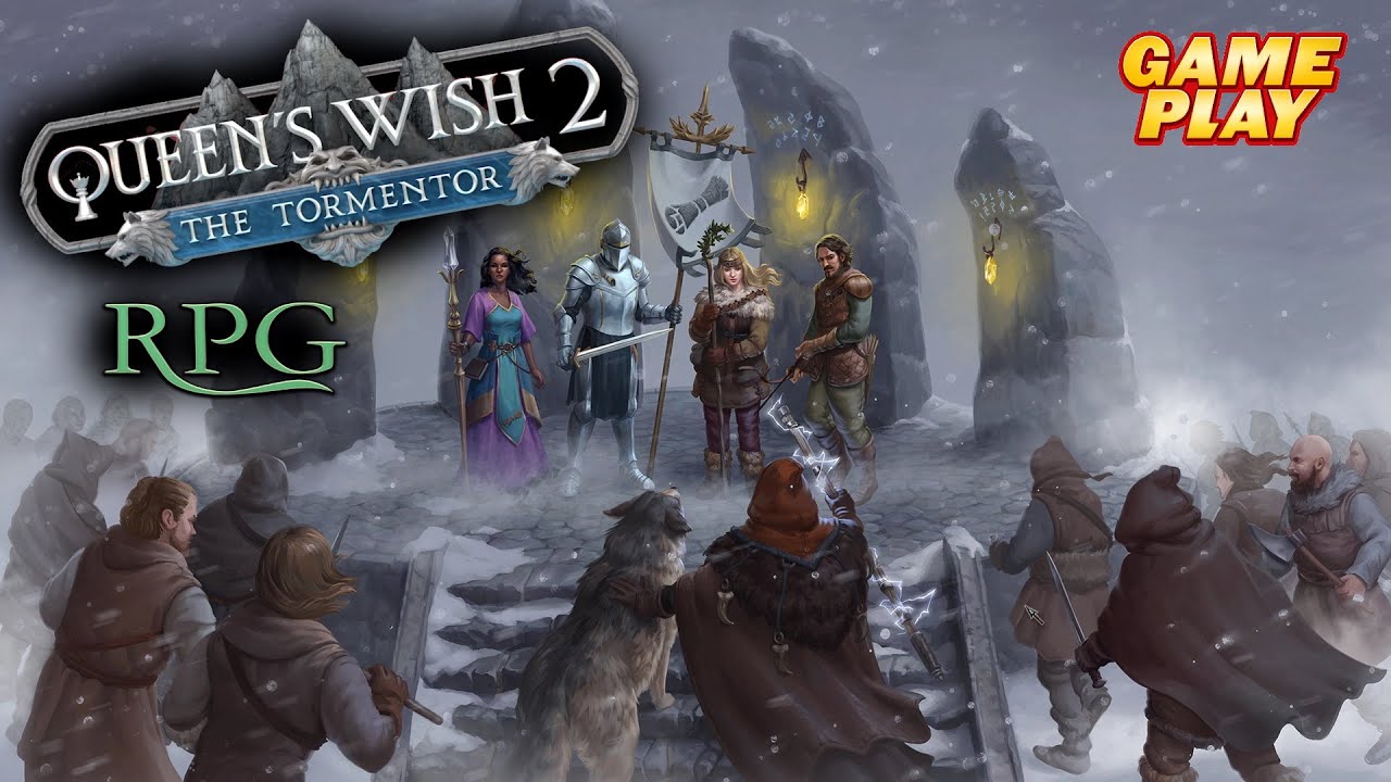 Queen's Wish 2: The Tormentor ★ Gameplay ★ PC Steam indie fantasy adventure rpg game 2022