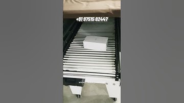 Shrink Tunnel Machine For Branding Boxes Packing machine #shortsvideo