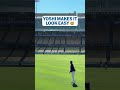 Dodgers' Yoshinobu Yamamoto casually throwing strikes hundreds of feet across MLB field