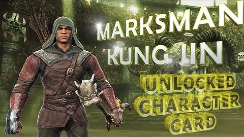 Mortal Kombat: The Ultimate Fighting Game (Android) - Unlock Marksman Kung Jin Character Card