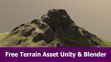 Unity & Blender : Free Terrain Asset