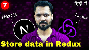Next Js 13 with Redux Toolkit #7 Store data in Redux