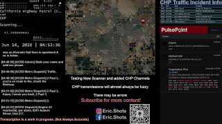 Live Police Scanner | Bakersfield | Night | 06/13/26