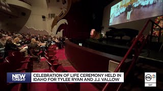 Family, friends gather for celebration of life of Tylee Ryan and J.J. Vallow