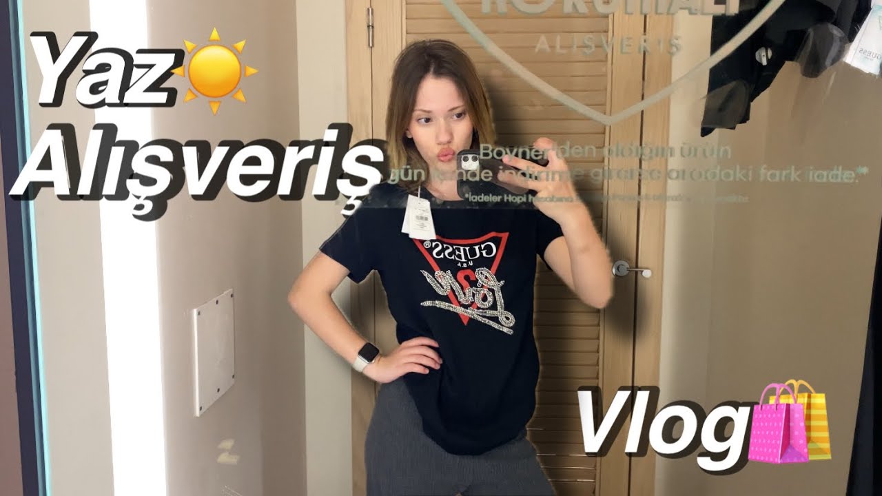 YAZ ALIŞVERİŞ VLOG ☀️🛍️ | Rüya Akarpa