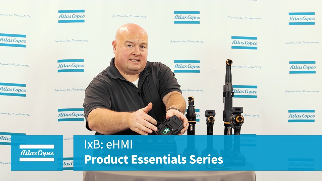Product Essential Series: IxB: eHMI | Atlas Copco