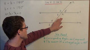 Parallel lines and transversals - Geometry